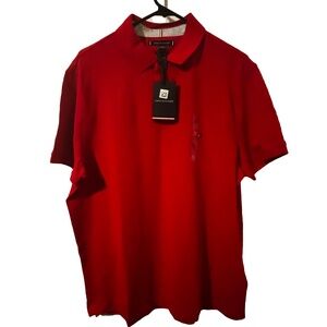 Tommy Hilfiger: Red Short Sleeve Shirt